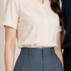 Set áo sơ mi & chân váy midi - Image 2