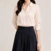 Áo sơ mi lụa tay dài - Image 2