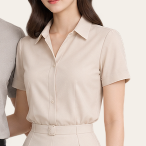 Áo sơ mi ngắn tay nữ